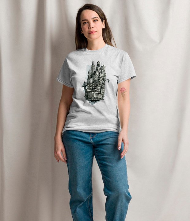 urban clothing t-shirt design
