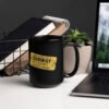 Retro MetroCard Mug – Black Edition